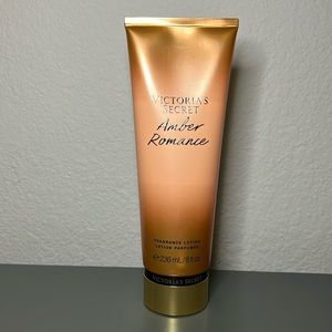 Victoria’s Secret Amber romance, fragrance lotion, 8 fluid ounces
